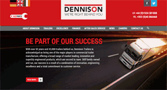 Desktop Screenshot of dennisontrailers.com